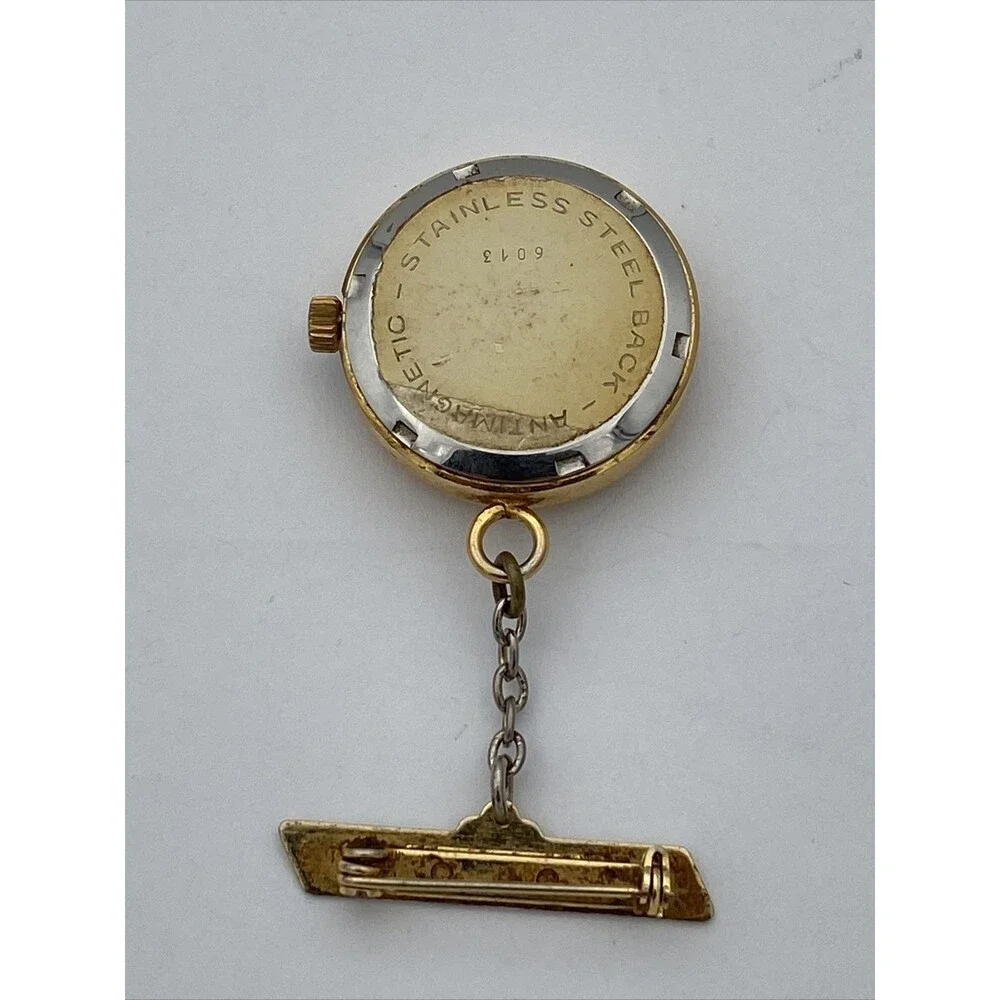 Vintage Felicia Analog Nurse Watch with 17 Jewels and Swiss Movement